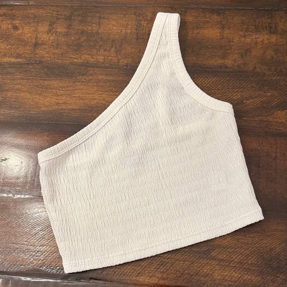 American Eagle Outfitters Tops - American Eagle Outfitters One-Shoulder Crop Top